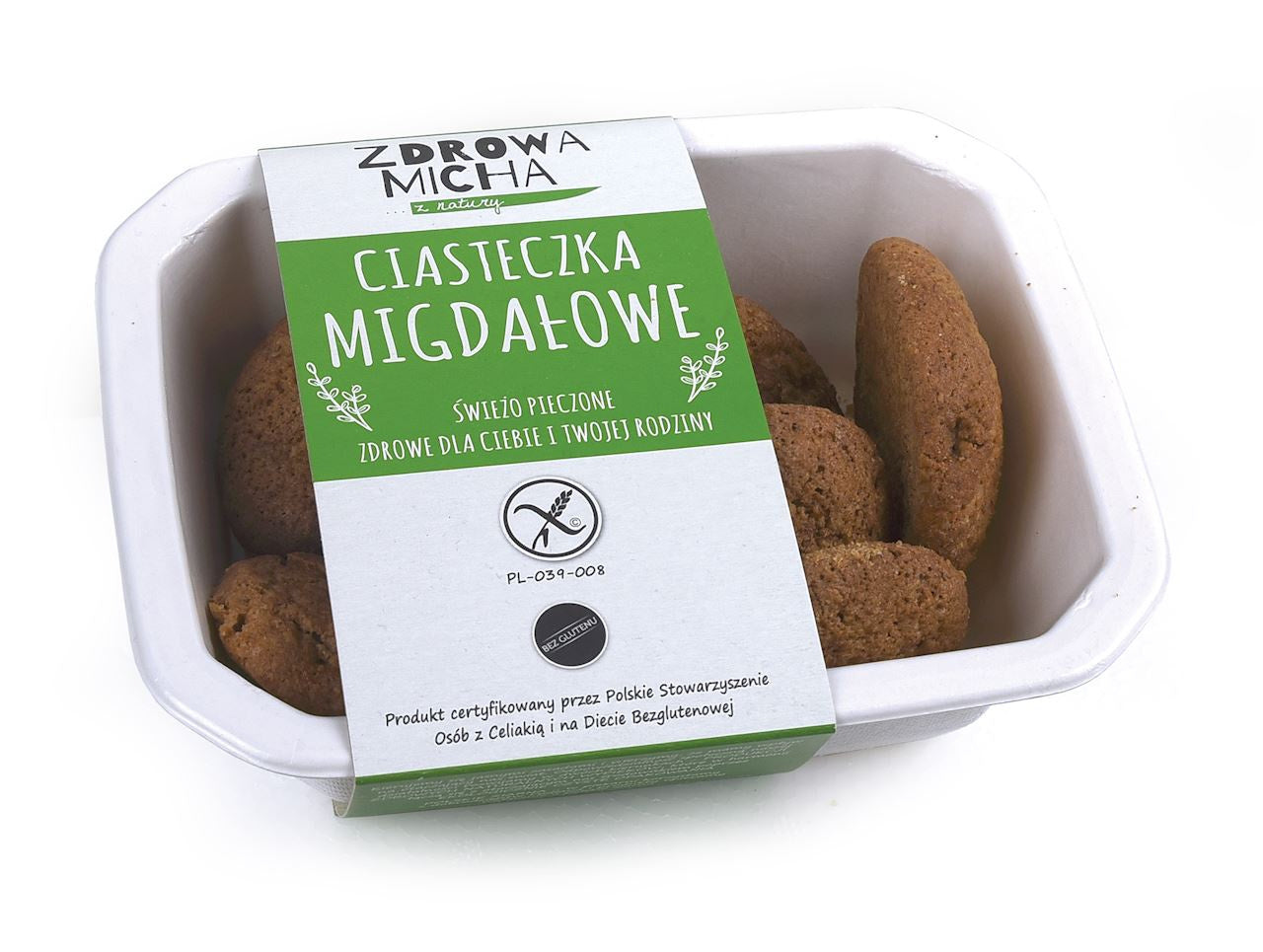 Ciastka Migdałowe Bezglutenowe 100 g
