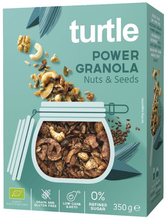 Granola Orzechy - Nasiona Bezglutenowa BIO 350 g