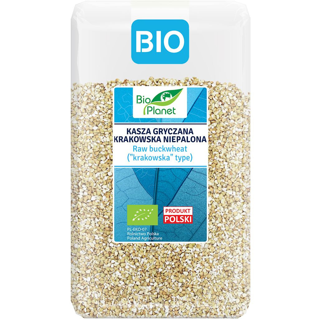 Kasza Gryczana Krakowska Niepalona BIO (2 szt x 1 kg)