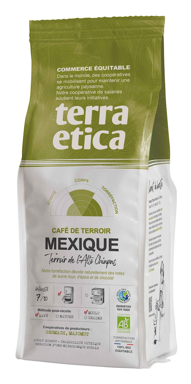 Kawa Mielona Arabica 100 % Meksyk Fair Trade BIO 250 g