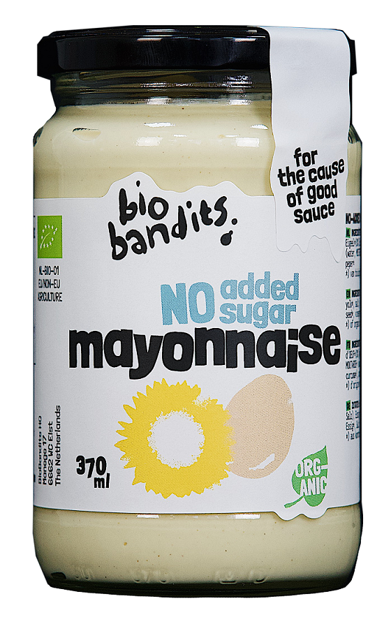 Majonez Jajeczny Bez Cukru BIO (2 szt x 370 ml)