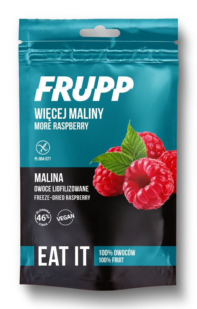 Maliny Liofilizowane Bezglutenowe (3 szt x 15 g)