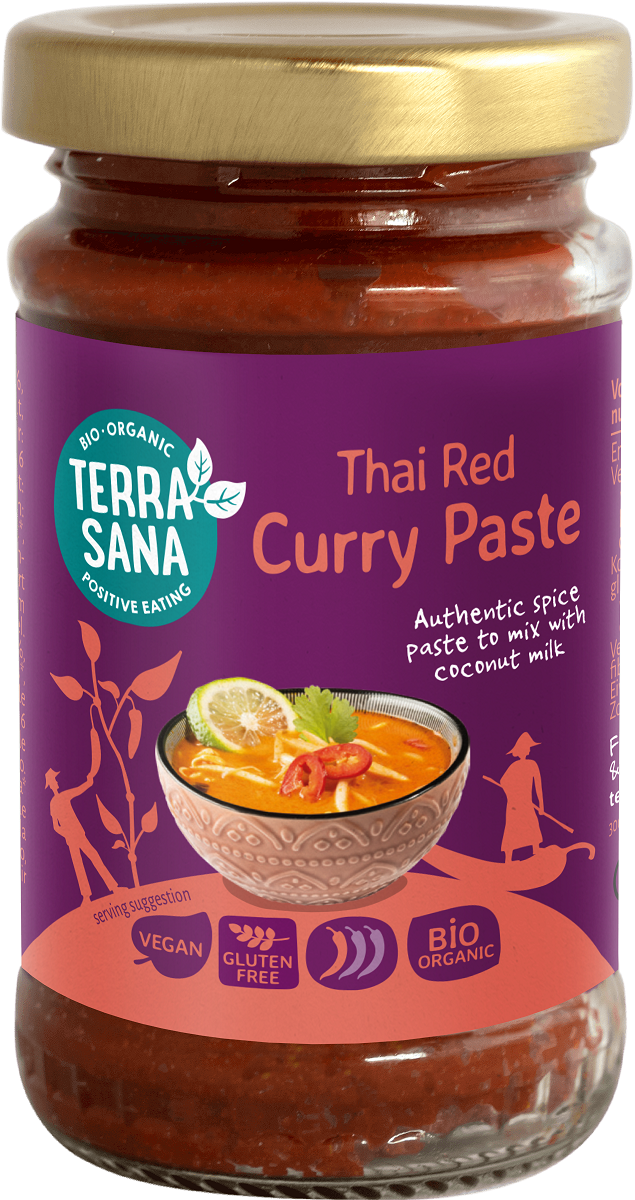 Pasta Tajska Czerwone Curry BIO (2 szt x 120 g)