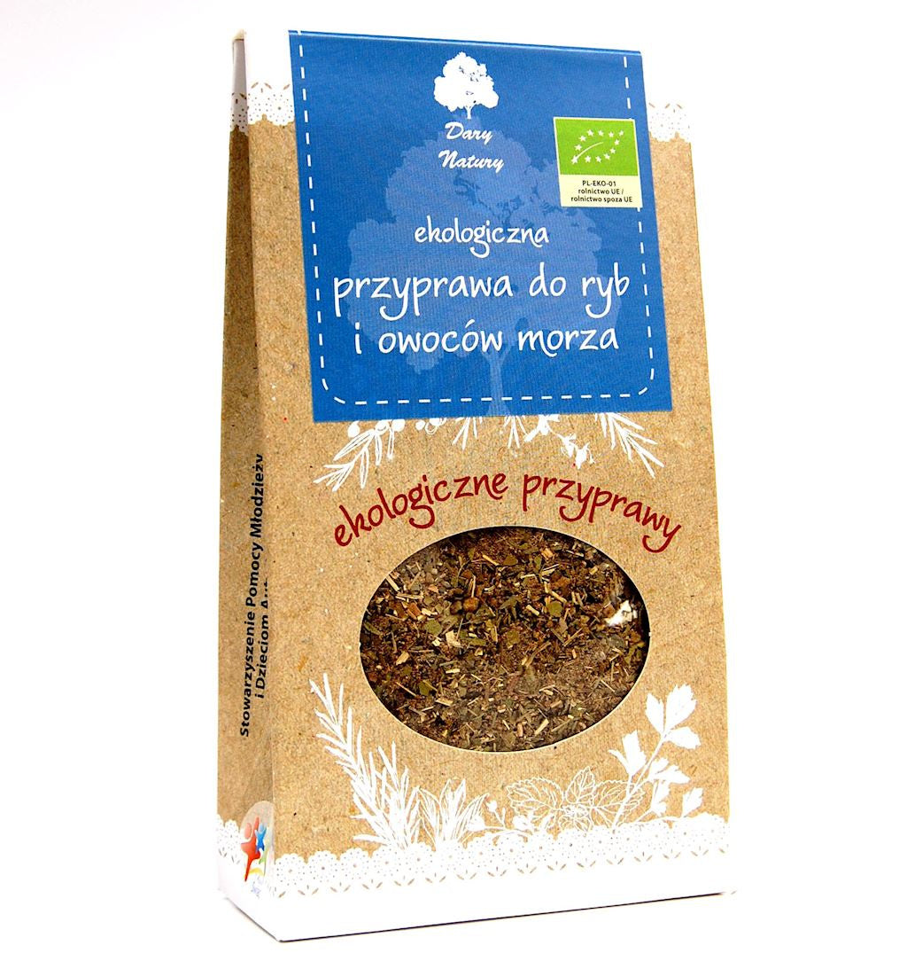 Przyprawa Do Ryb i Owoców Morza BIO (3 szt x 40 g)