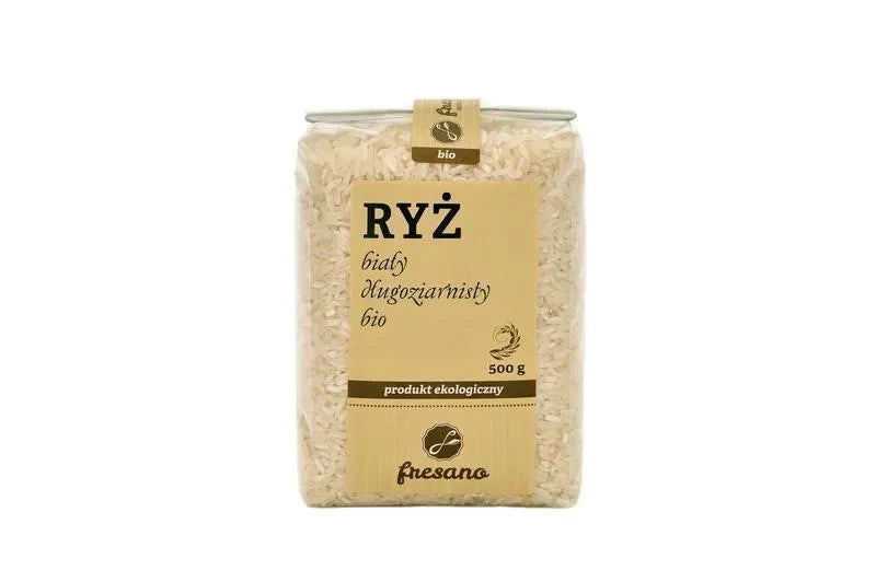 RYŻ BIAŁY DŁUGOZIARNISTY BIO (500 g)