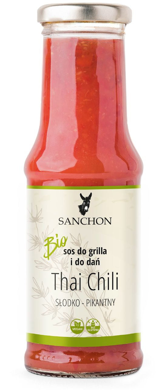 Sos Wegański Thai Chili Bezglutenowy BIO (3 szt x 210 ml)