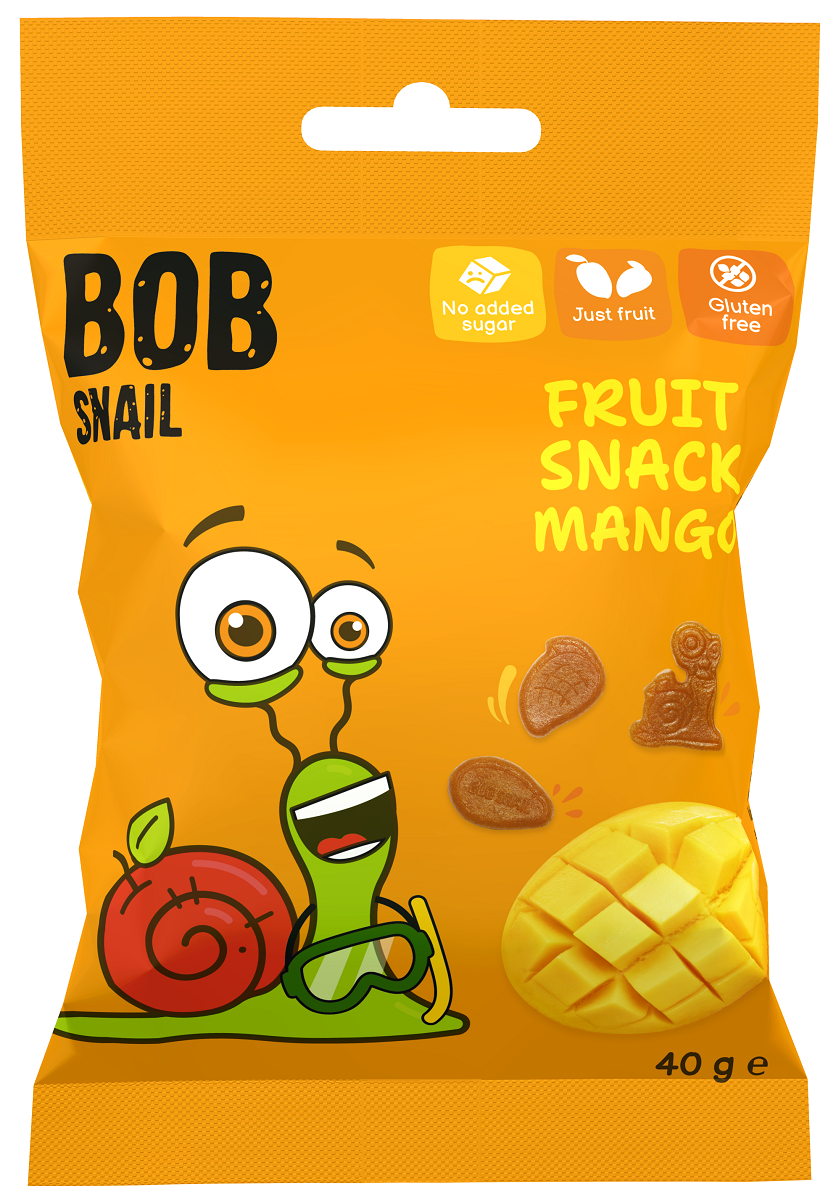 Żelki Mango Bez Żelatyny Bezglutenowe (4 szt x 40 g)