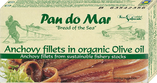 Anchois (Sardele) Filety w BIO Oliwie z Oliwek Extra Virgin 50 g () (2 szt x 30 g)