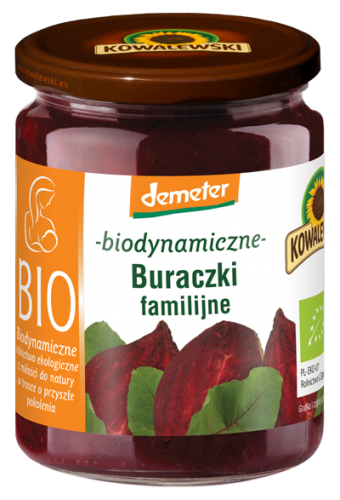 Buraczki Tarte Bezglutenowe Demeter BIO (3 szt x 480 g)