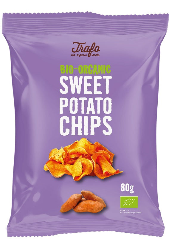 Chipsy z Batatów Smażone Na Oleju Słonecznikowym BIO (2 szt x 80 g)