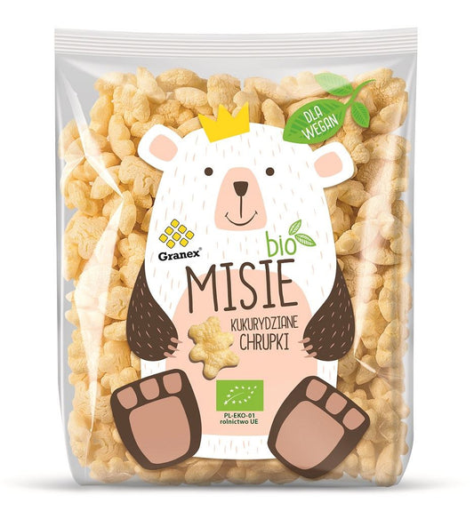 Chrupki Kukurydziane Misie BIO (4 szt x 80 g)