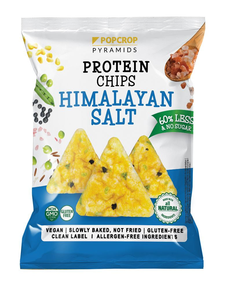 Chrupki Piramidki Proteinowe z Solą Himalajską Bezglutenowe (6 szt x 60 g)