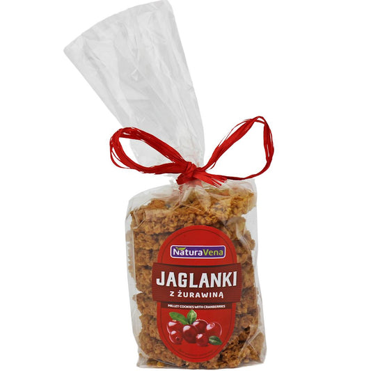 Ciastka Jaglanki z Żurawiną (6 szt x 175 g)