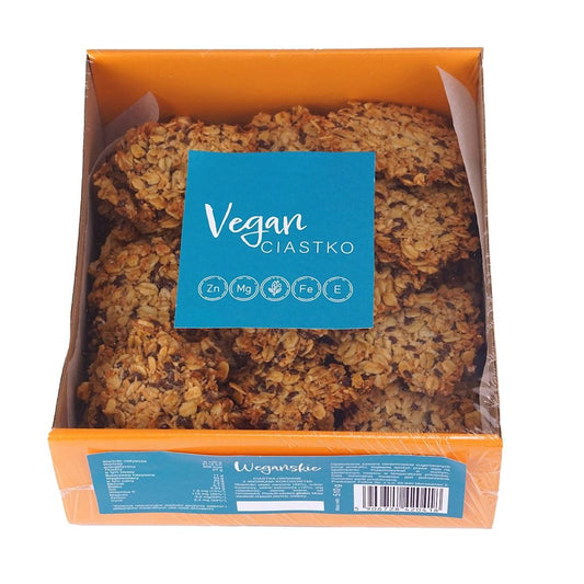 Ciastka Owsiane z Wiórkami Kokosowymi Bezglutenowe BIO 510 g