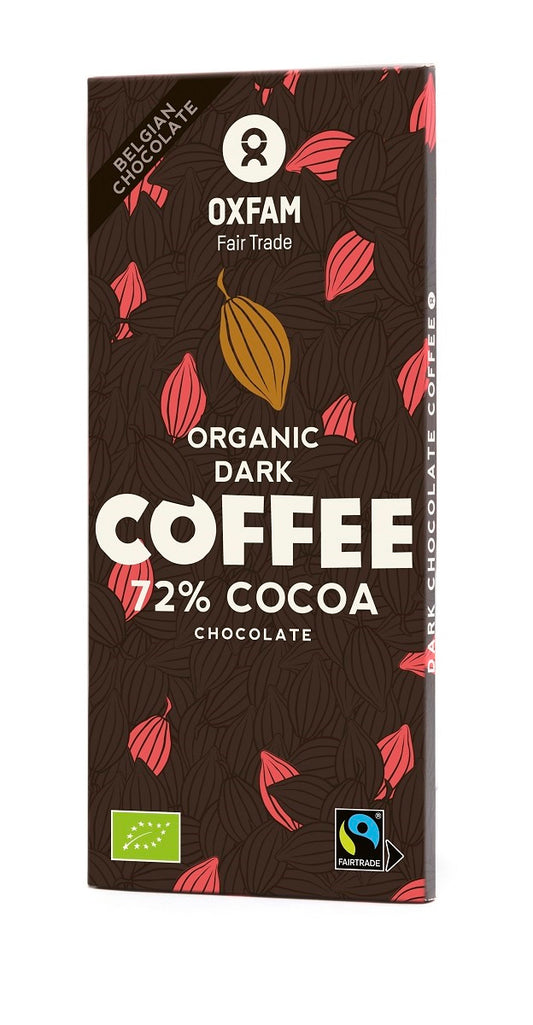 Czekolada Gorzka z Ziarnami Kawy Fair Trade BIO (2 szt x 100 g)