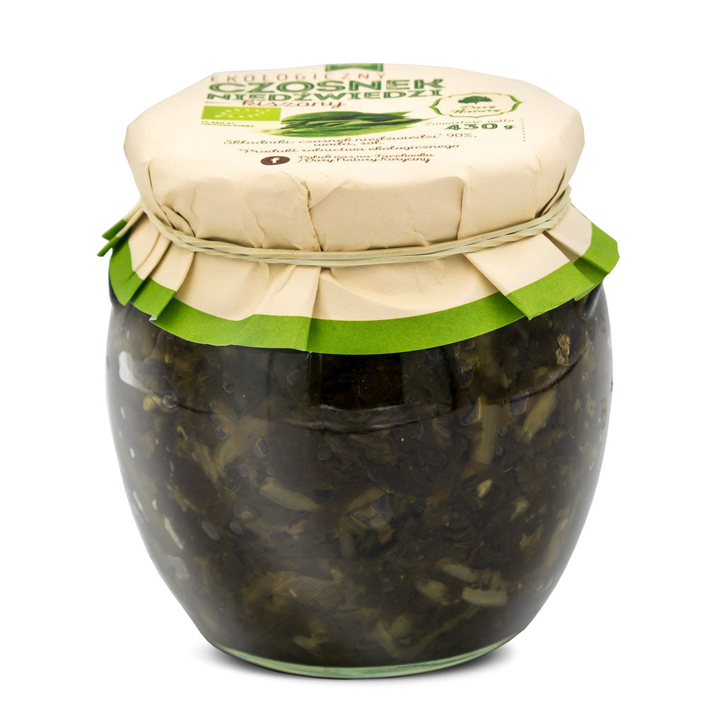 Czosnek Niedźwiedzi Kiszony BIO (2 szt x 430 g)