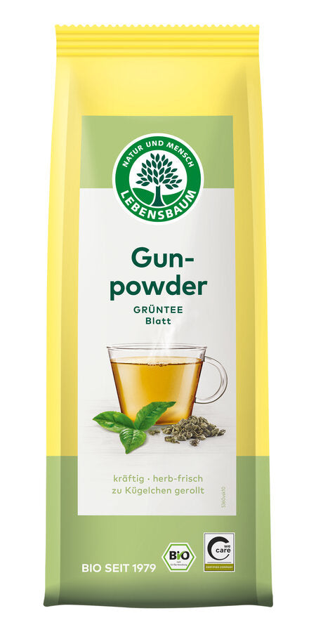 Herbata Zielona Liściasta Gunpowder BIO (2 szt x 100 g)