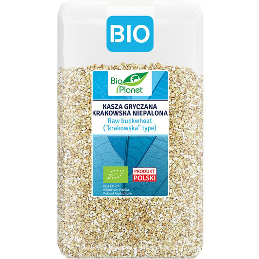 Kasza Gryczana Krakowska Niepalona BIO (2 szt x 1 kg)