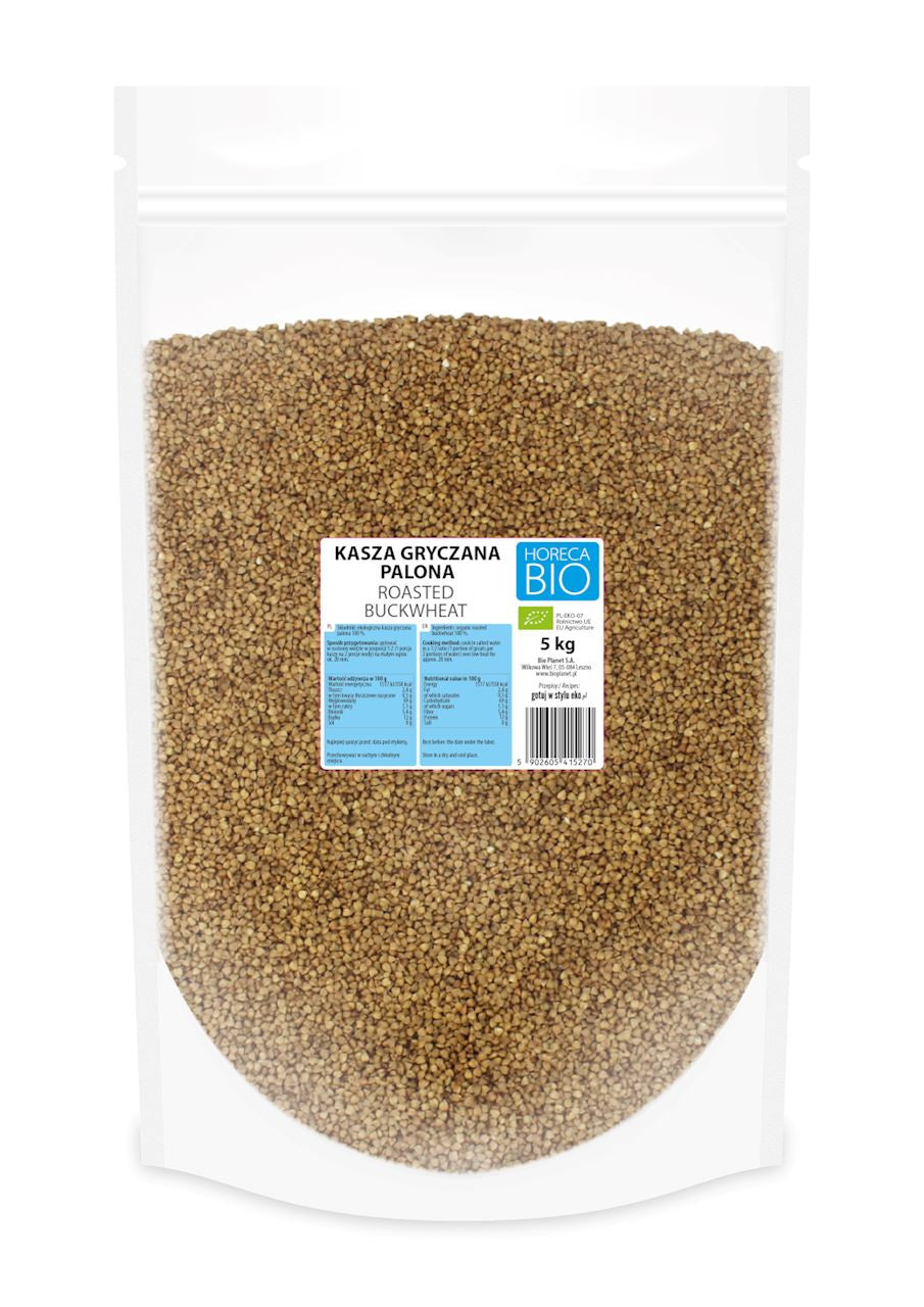 Kasza Gryczana Palona BIO 5 kg