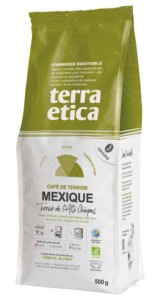 Kawa Ziarnista Arabica 100 % Meksyk BIO 500 g