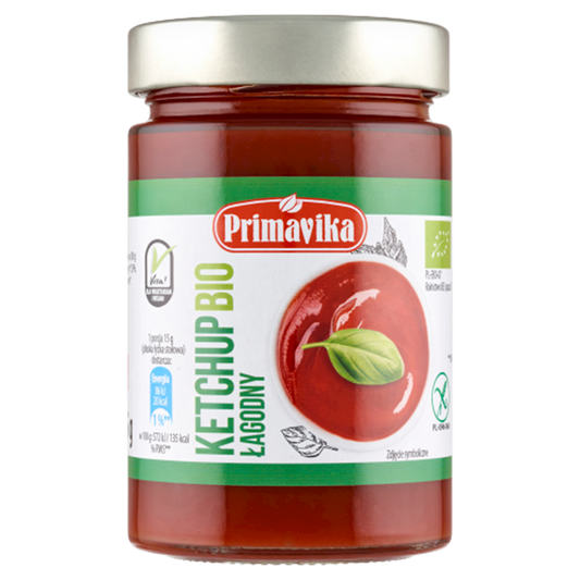 Ketchup Łagodny Bezglutenowy BIO (2 szt x 315 g)