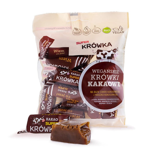 Krówki Kawowe Bezmleczne Bezglutenowe BIO (4 szt x 150 g)