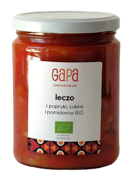 Leczo z Pomidorów, Papryki i Cukinii BIO 450 g