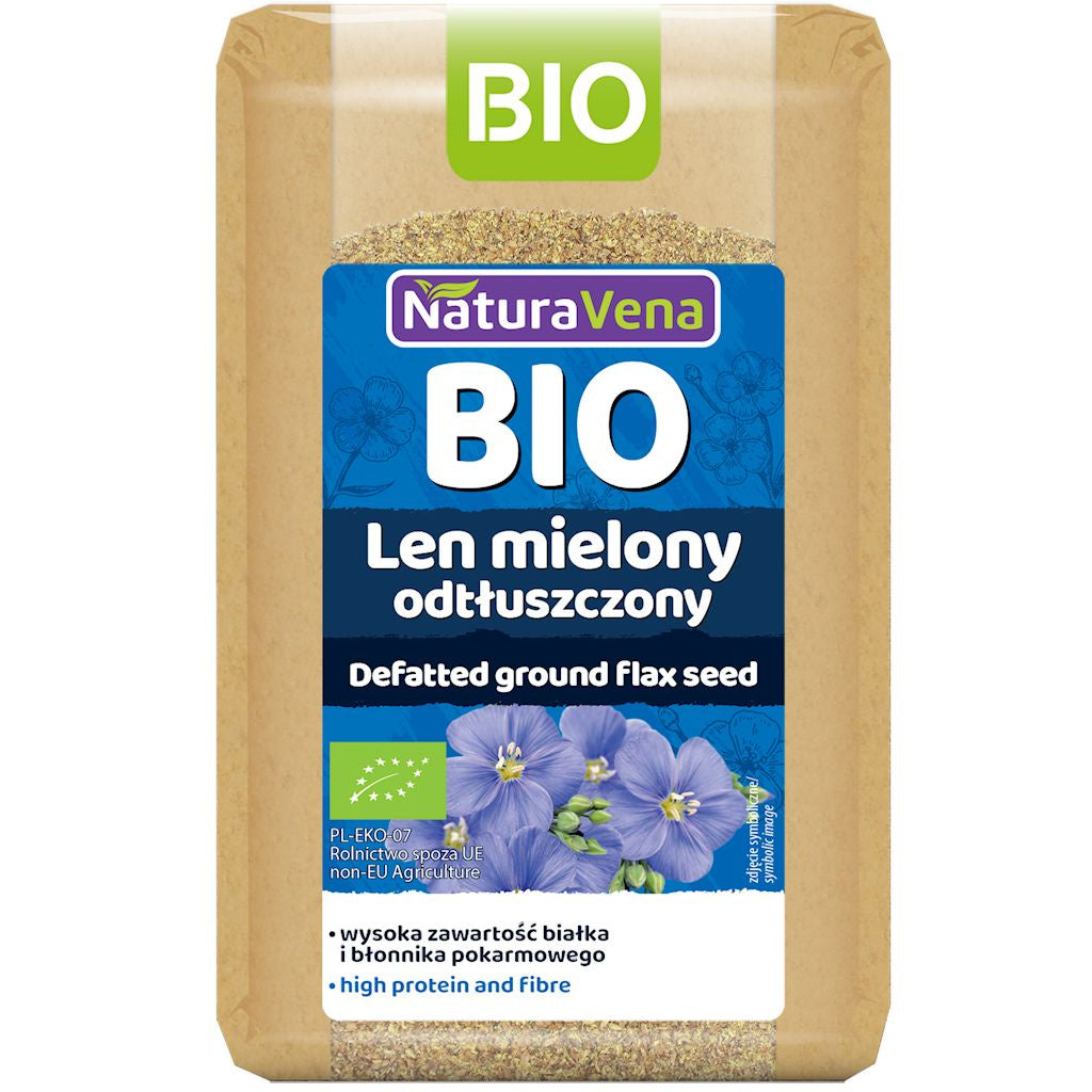 Len Mielony Odtłuszczony BIO (8 szt x 200 g)