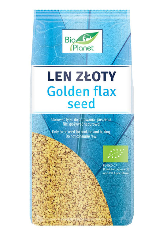 Len Złoty (Siemię Lniane) BIO (3 szt x 400 g)
