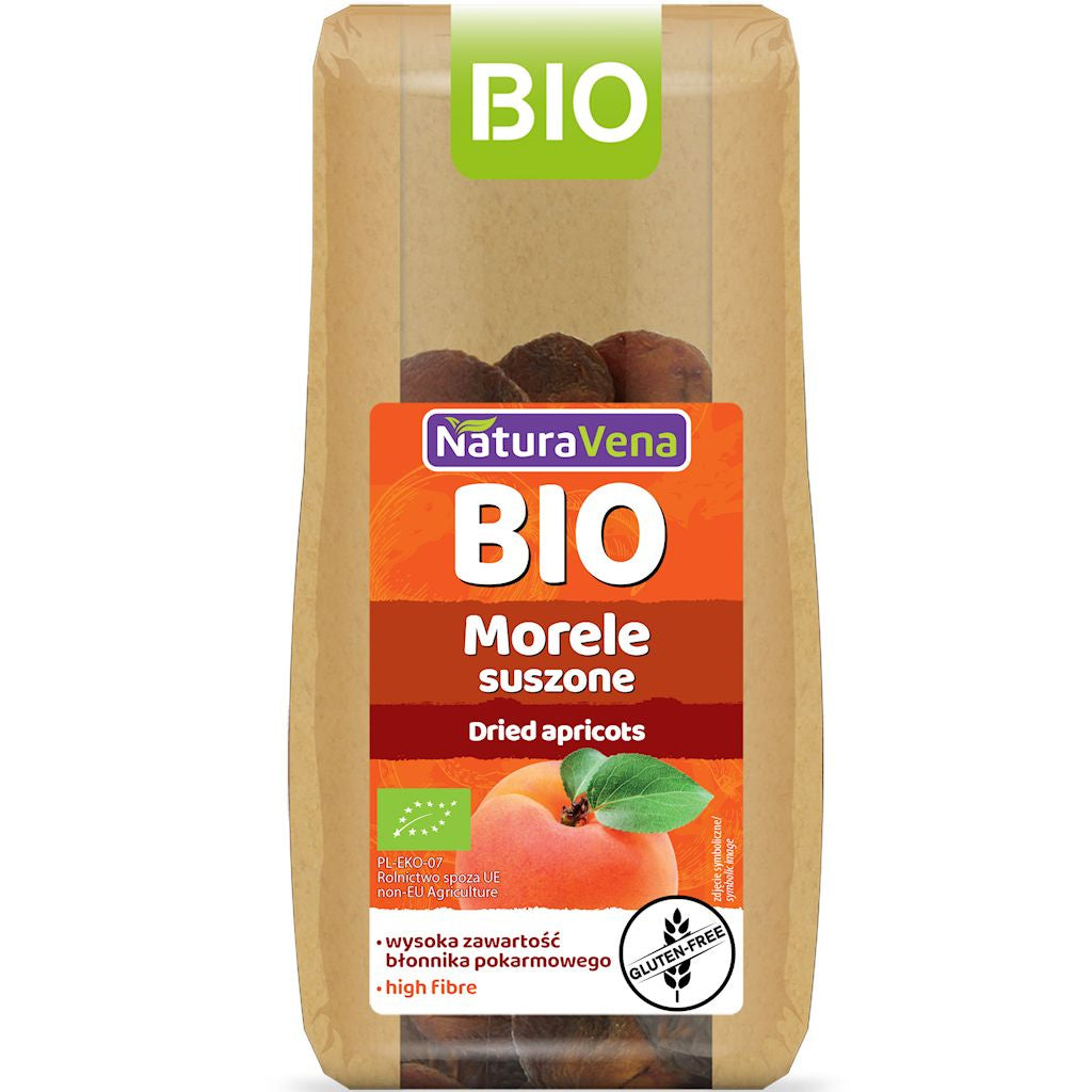 Morele Suszone Bezglutenowe BIO (3 szt x 150 g)