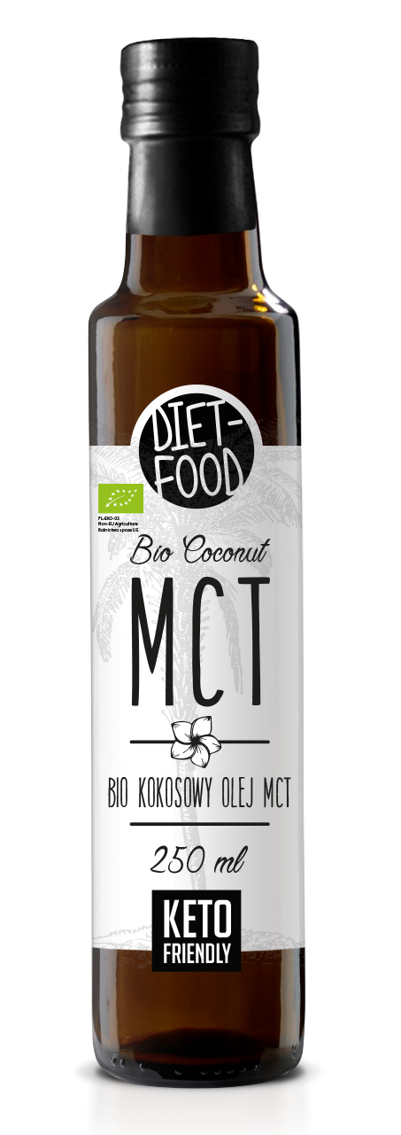 Olej Kokosowy Mct Keto BIO 250 ml - Diet