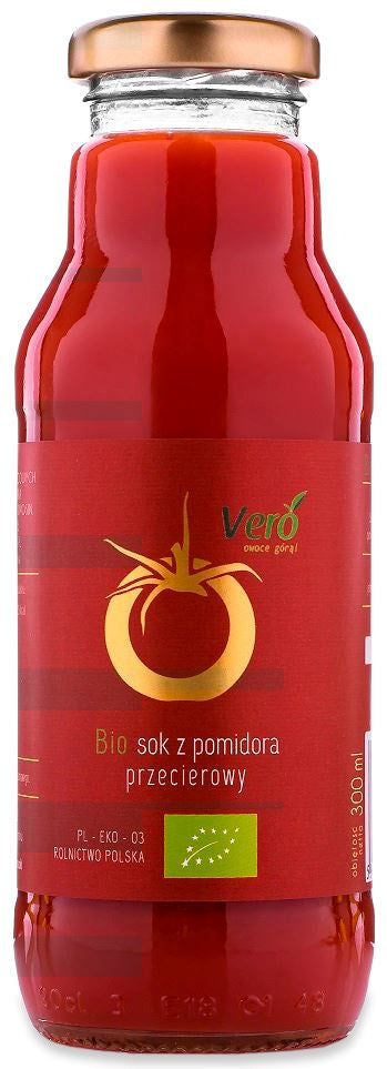 Sok Pomidorowy Przecierowy BIO (4 szt x 300 ml)