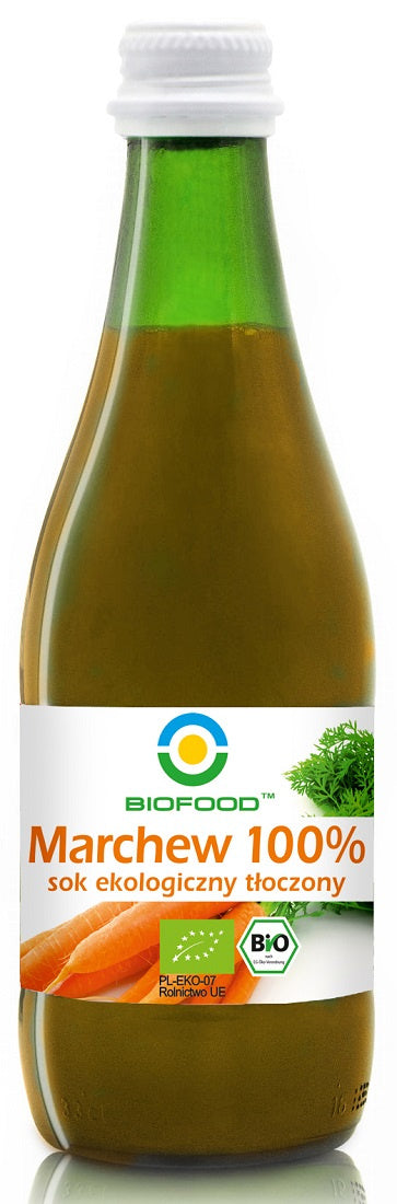 Sok z Marchwi Nfc Bezglutenowy BIO (3 szt x 300 ml)
