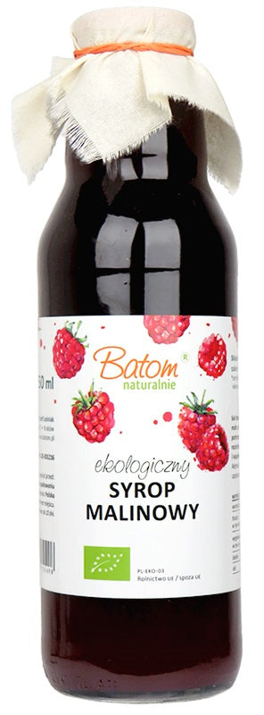 Syrop Malinowy BIO 750 ml